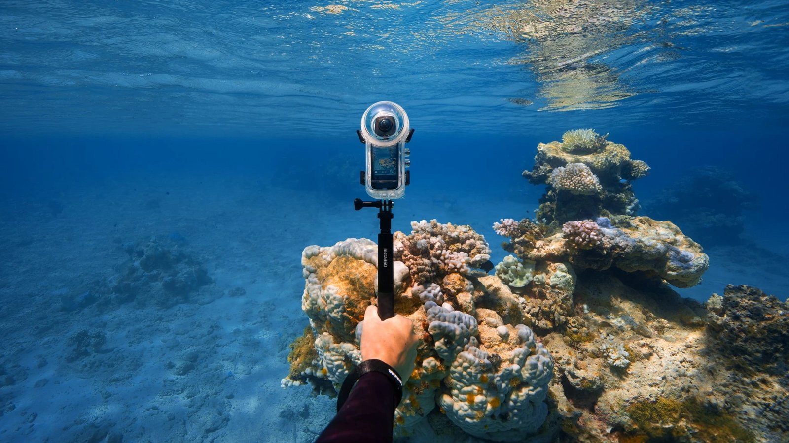 Kamerë aksioni Insta360 X4, 72 MP, 8K Ultra HD, Wi-Fi, E zezë