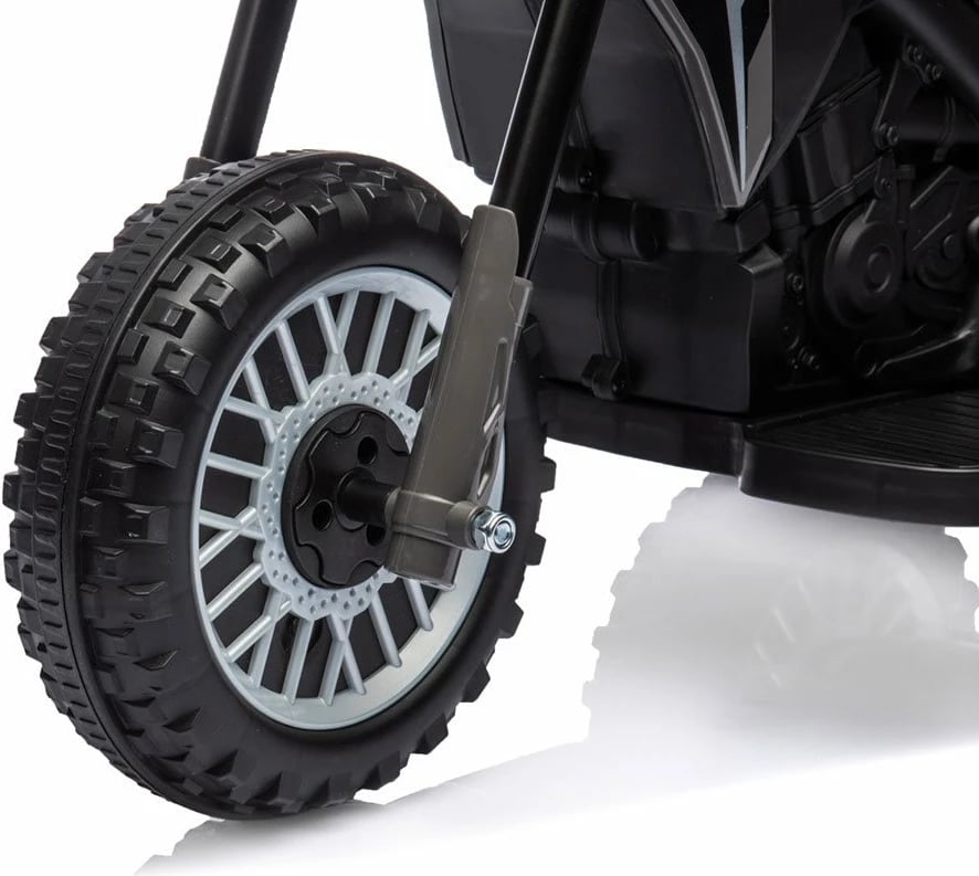 Moto elektrike fëmijësh, Milly Mally Honda CRF 450R, 6V 4.5Ah 30W, shpejtësi 2.5-3 km/h, ngarkesa 25 kg, gri