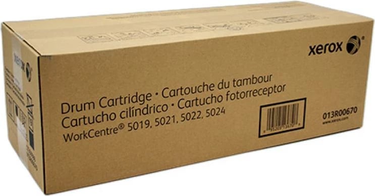 Drum Xerox 013R00670 për WorkCentre 5019/5021/5022/5024, i zi