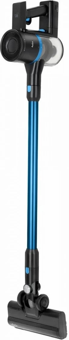 Fshesë pa kabllo Amica VGB 6010, 0.6L, 30min, 275W, filtër EPA, motor BLDC, pa qese, e zezë/blu, set me aksesorë