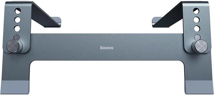Kasë për laptop Baseus B10053100811-00, 4 nivele rregullimi, alumini, Space Grey