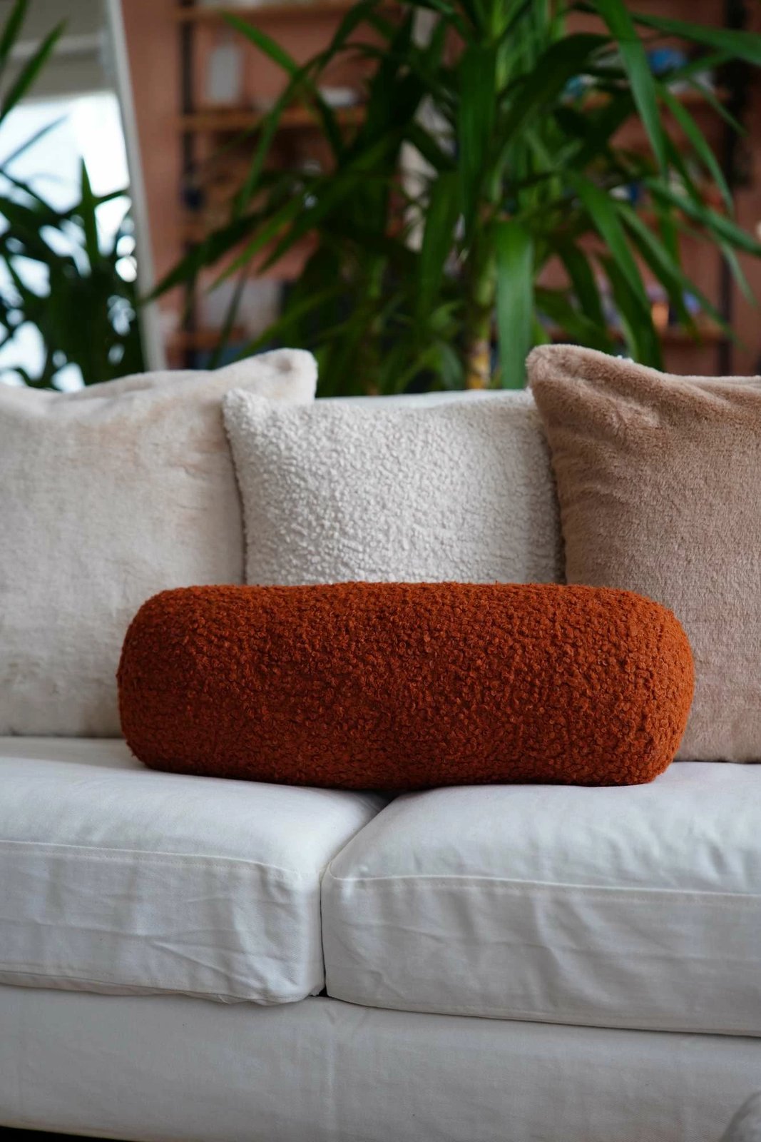 Jastëk Evila Originals, Teddy Roller, ngjyrë tullë