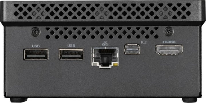 Kasë Gigabyte BRIX GB-BMCE-4500C, Celeron N4500, mini PC, e zezë