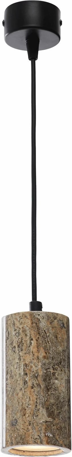 Llambë tavani Opviq, ngjyrë argjendi, travertinë