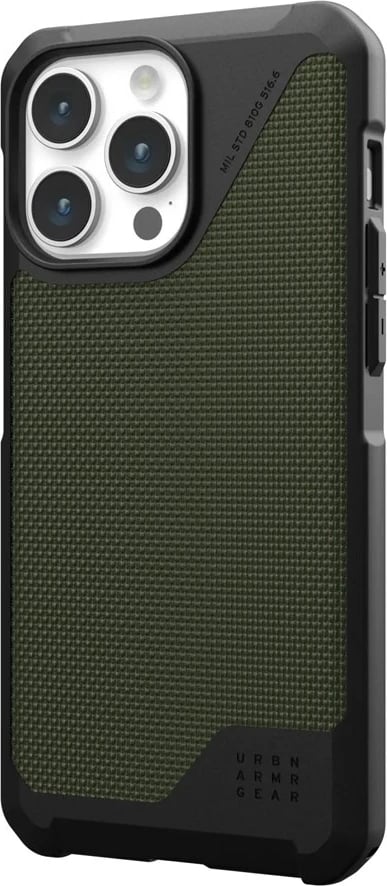 Mbështjellës Urban Armor Gear 114297113972 për celular, Apple, 6.7", Olive