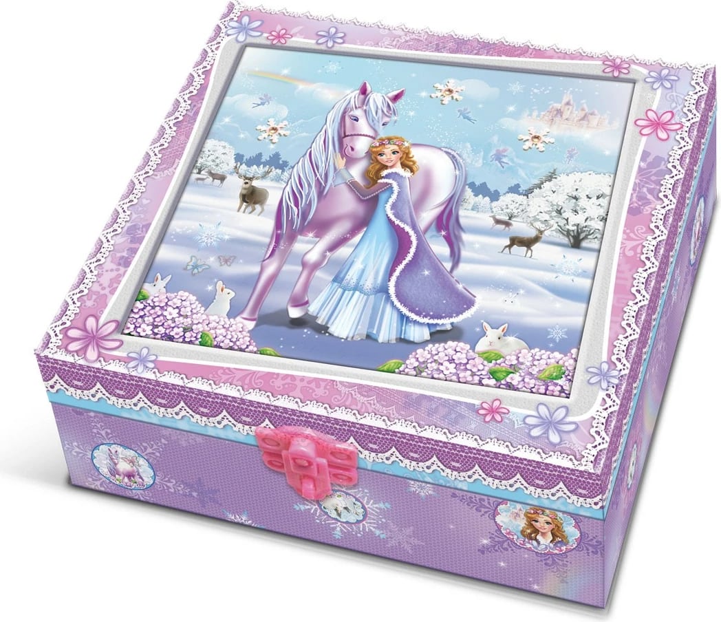 Set ditari Pulio Pecoware Horse Diary Box me aksesorë, për vajza
