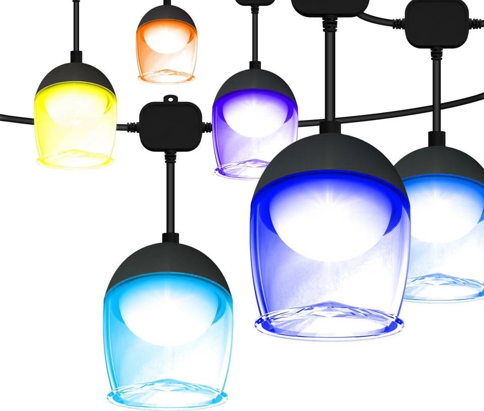 Drita LED Tech Time WIFI LED Winebowl Bulb String Lights- Smart Tuya APP