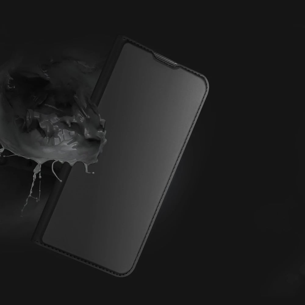 Mbështjellës Dux Ducis Skin Pro për Realme Narzo 50A, me kapak, i zi