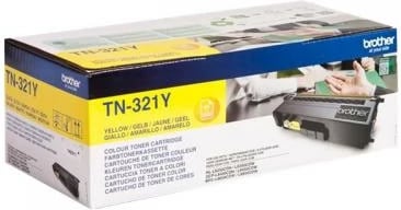 Toner, Brother TN-321Y, origjinal, rendiment 1.1k-1.7k faqe, i verdhë