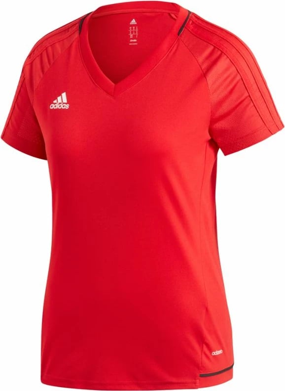 Maicë sportive për femra adidas, e kuqe