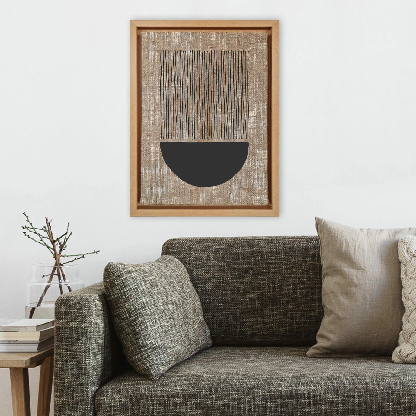 Pikturë dekorative në kanavacë, shumëngjyrëshe, Wallity LNJ17893327822 - 6696, 66x96cm