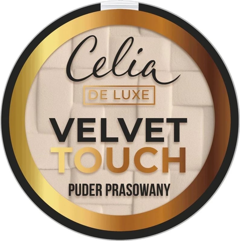 Pudër kompakte Celia De Luxe Velvet Touch 101 Transparent Beige 9g