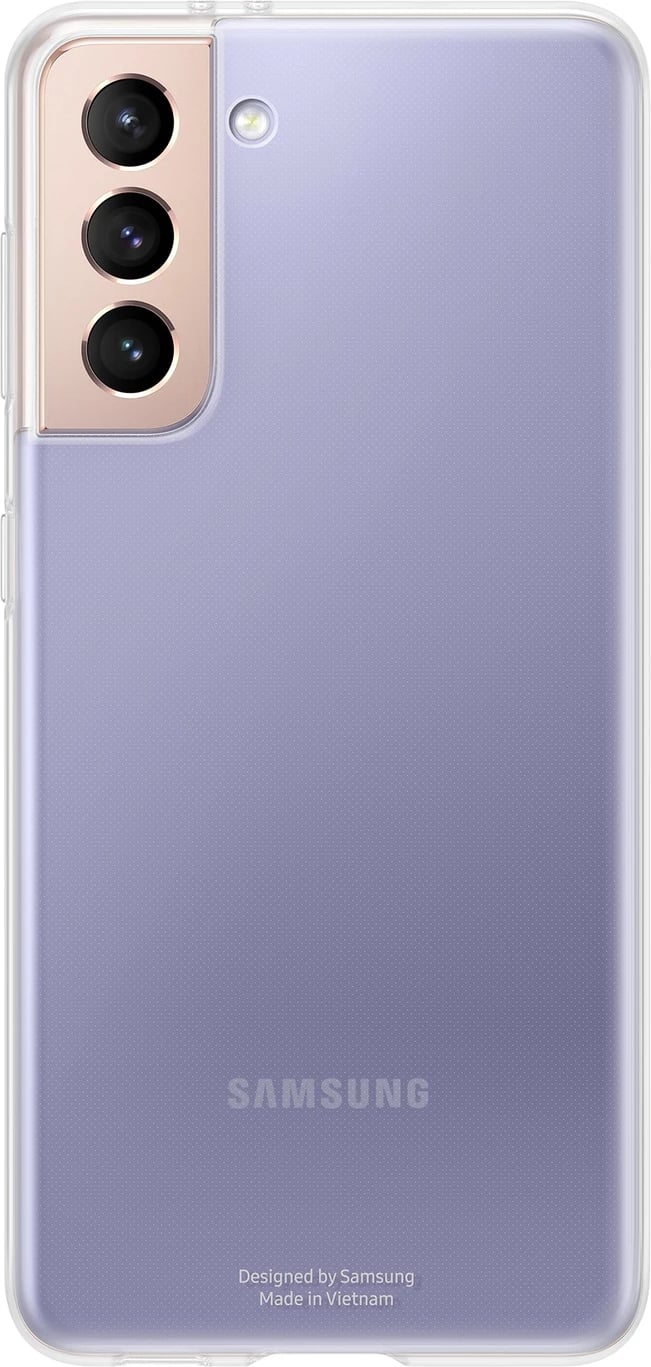 Mbështjellës Silikoni Samsung Galaxy S21, Transparente