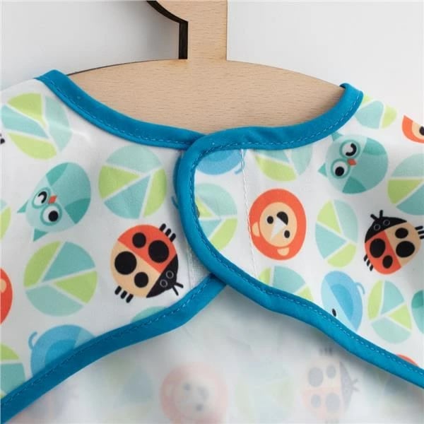 përparëse-bib për bebe New Baby 42x35 cm, blu