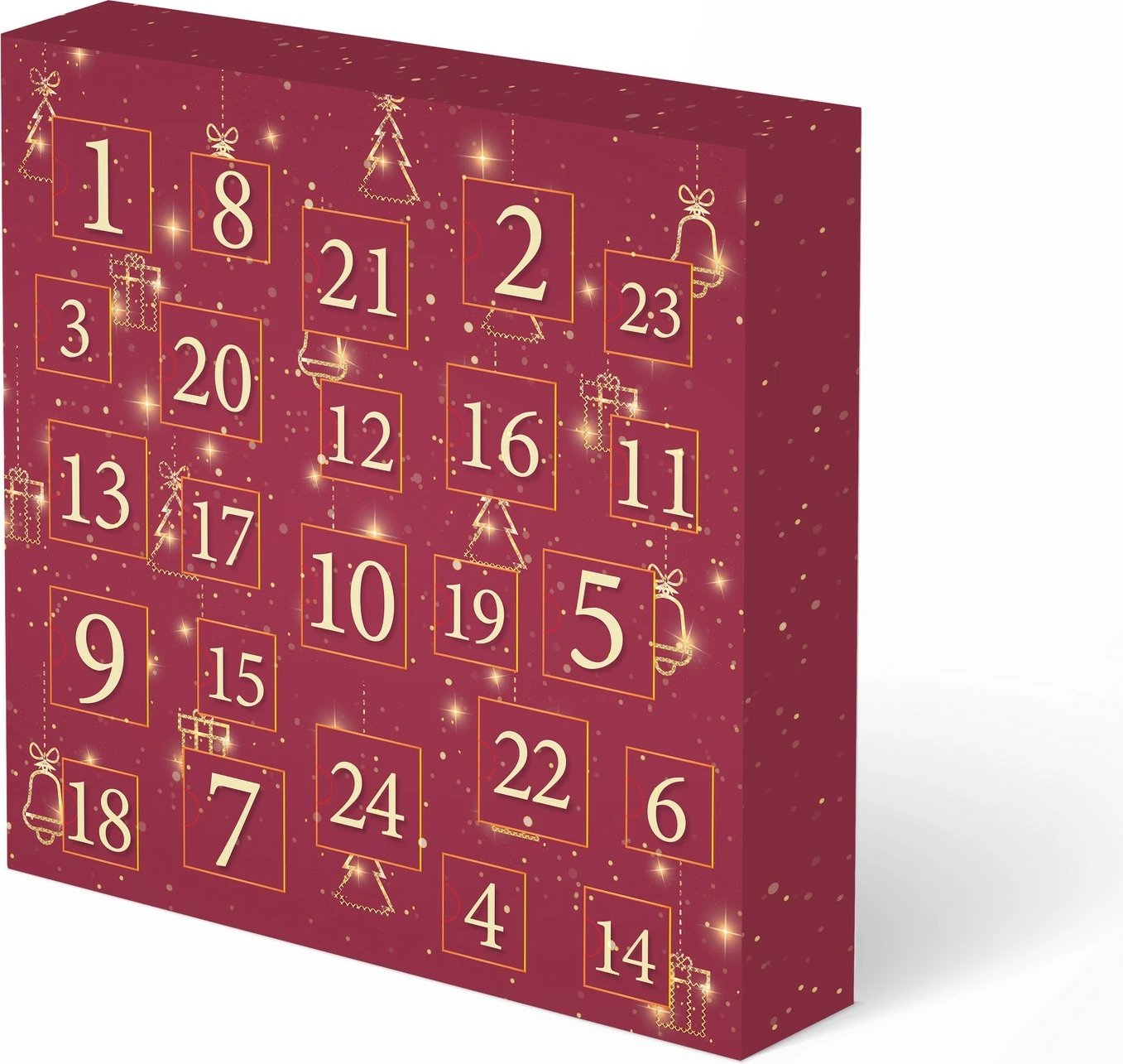 Kalendar adventi Elika Silver, set bizhuterish Charm Mix 2