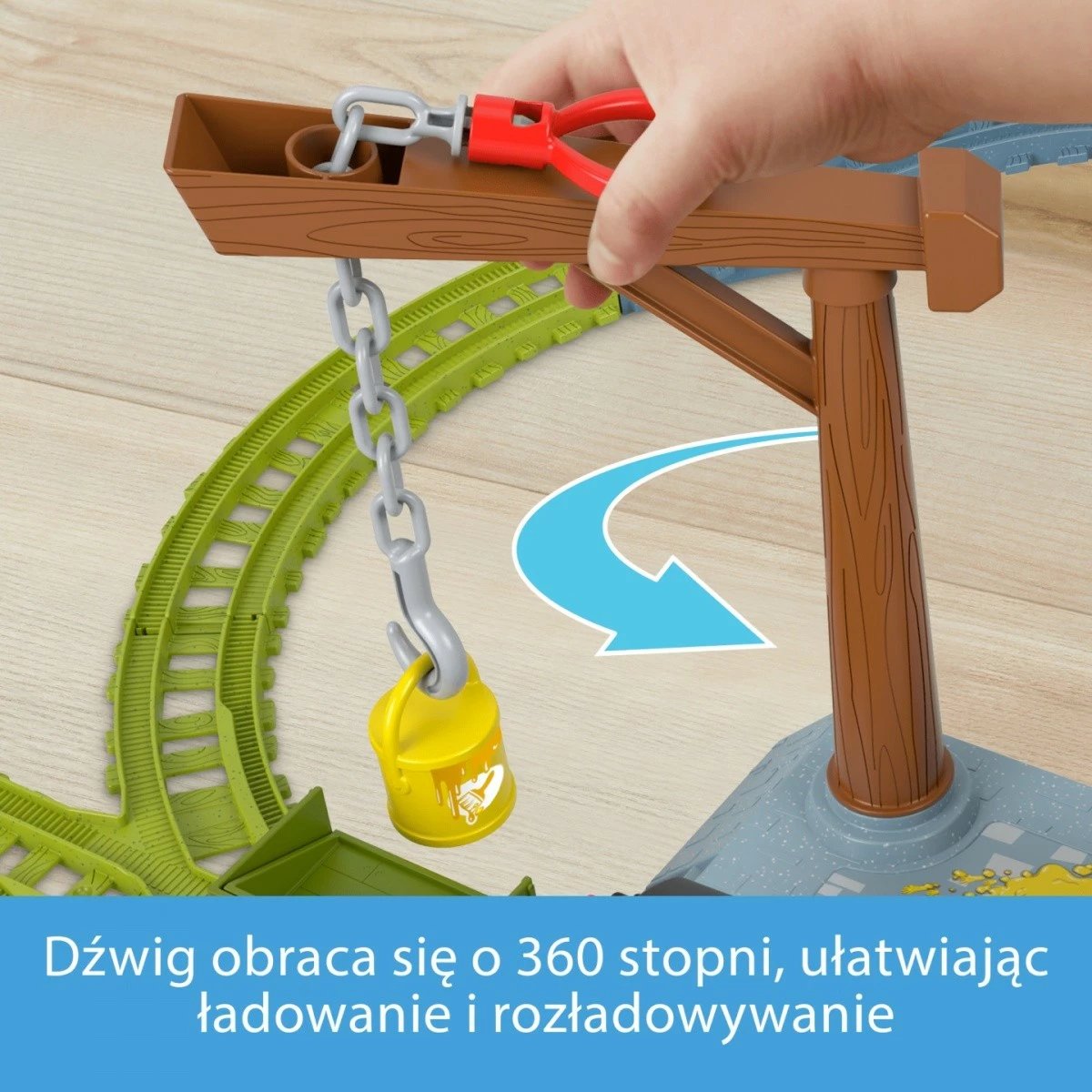 Set lodër treni Fisher Price Thomas & Friends Paint Delivery, plastikë, shumëngjyrësh