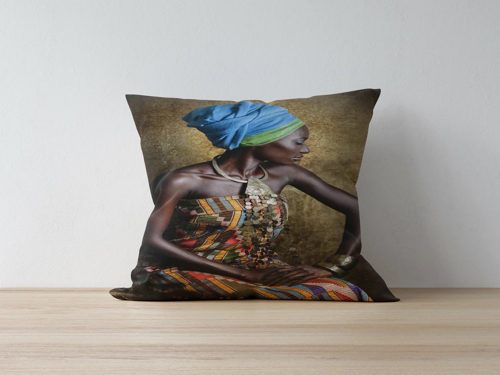 Jastëkë mbulesë Aberto Design, a1180, shumëngjyrëshe, 43x43cm