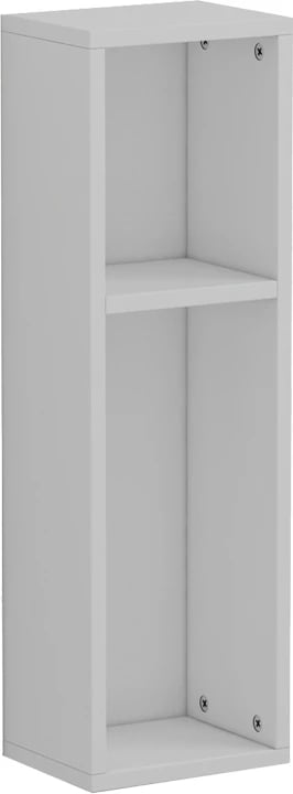 Raft muri, ngjyrë e bardhë, 20x15x65cm