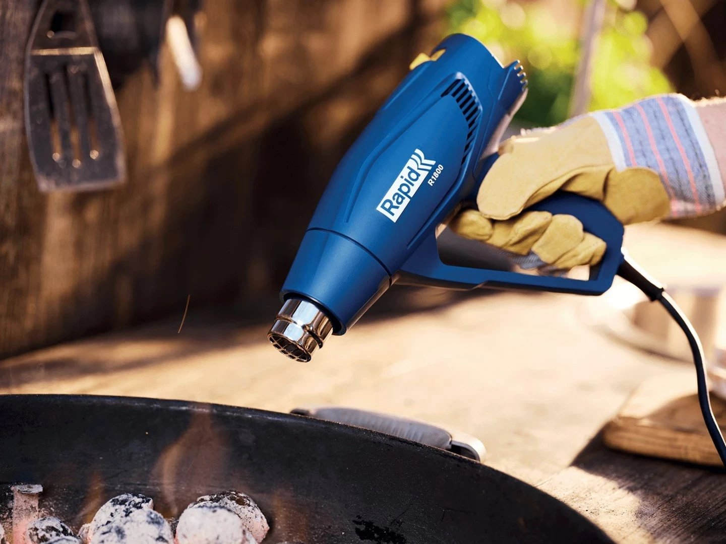 Pistoletë ngrohëse RAPID Tanner R1800, 1800W, Blu