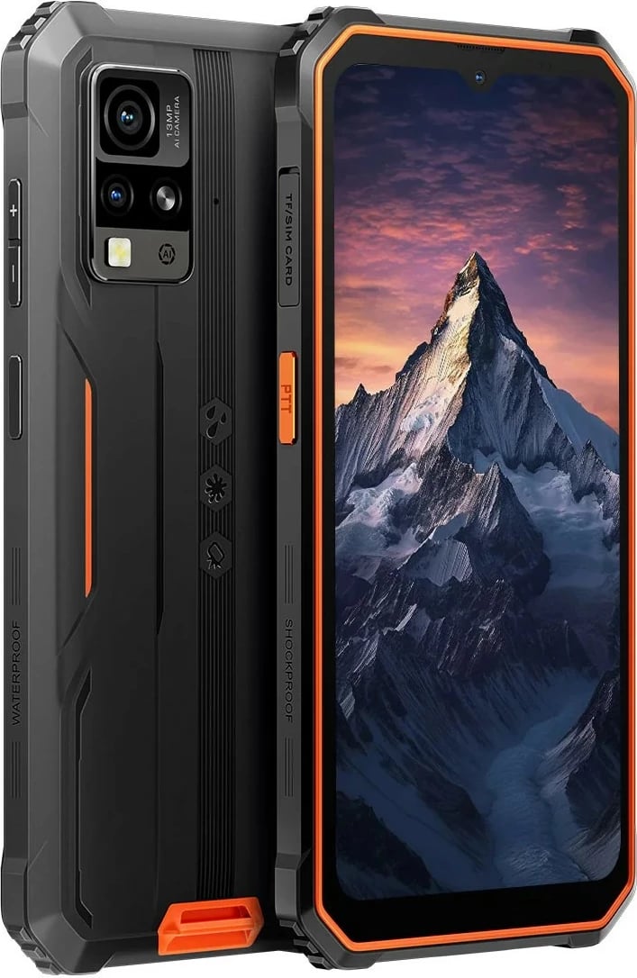Celular Blackview BV4800 Pro, 4/128GB, portokalli