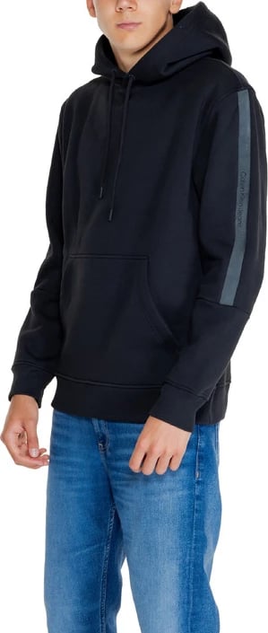 Felpa për meshkuj Calvin Klein Jeans, e zezë