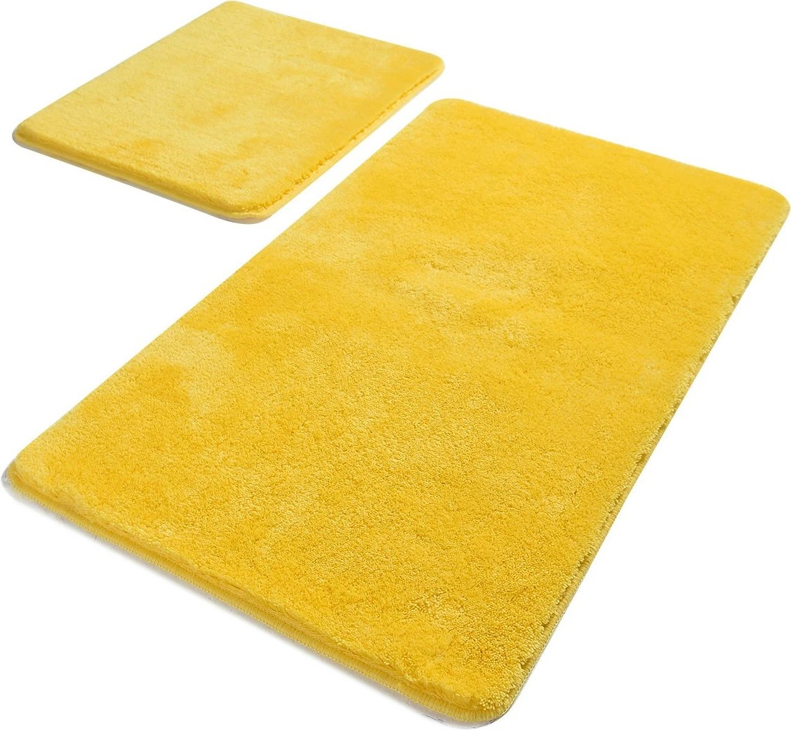 Set tapet banje akrilik (2 copë), Mijolnir, Havai, e verdhë Set tapet banje akrilik (2 copë), Mijolnir, Havai, e verdhë