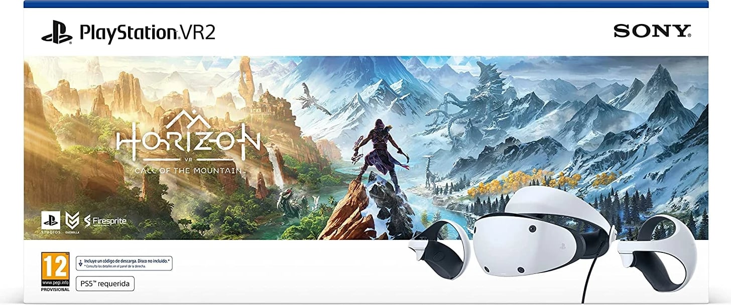 Syze virtuale VR2 PS5 + Loja Horizon Call Of The Mountain