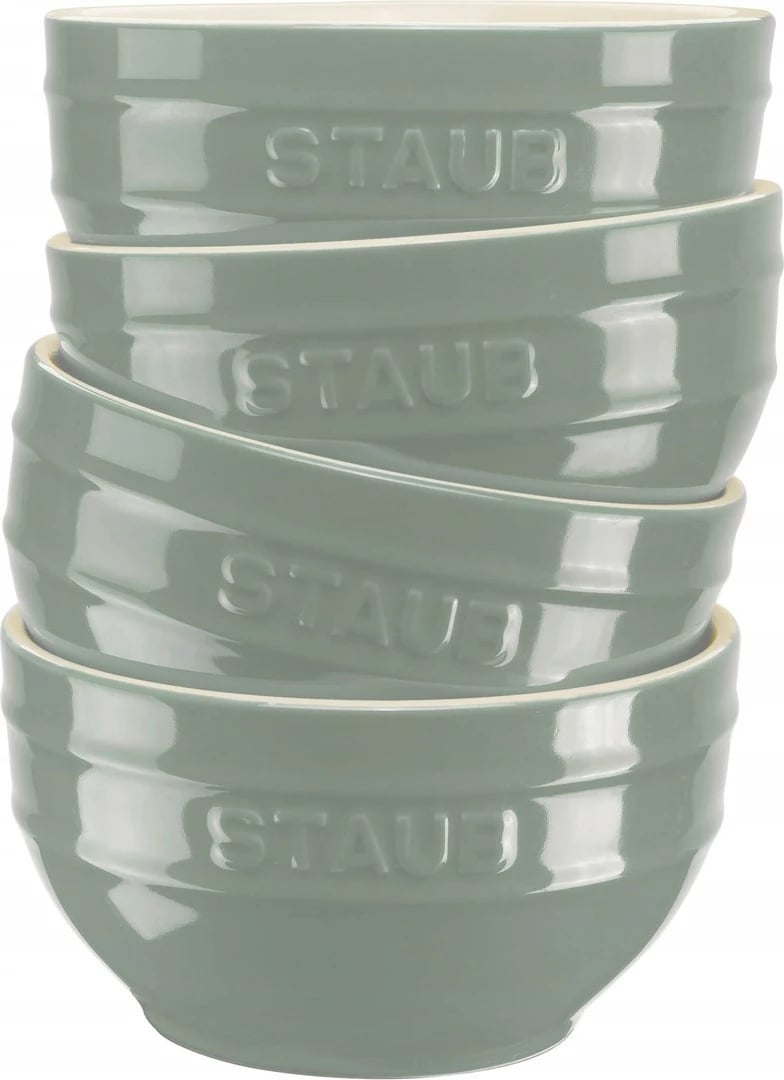 Set tasash STAUB 12 cm, 4 copë, Eukalipt