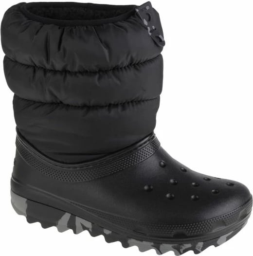 Çizme për fëmijë Crocs, të zeza
