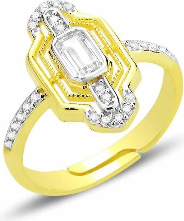 Unazë argjendi Jumeon, ngjyrë ari, SGTL12691