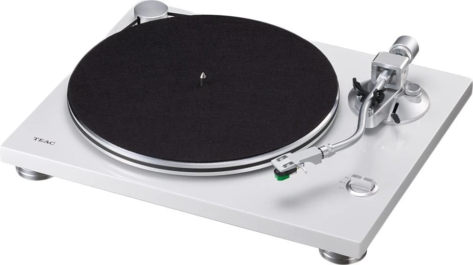 Gramofon TEAC TN-3B-A, i bardhë