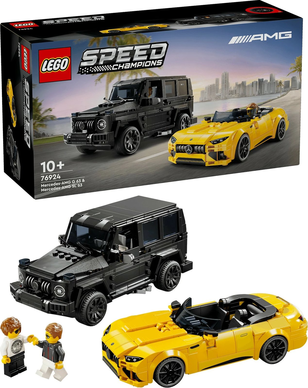 Set ndërtimi LEGO Mercedes-AMG G 63 & SL 63, 808 pjesë, shumëngjyrësh Set ndërtimi LEGO Mercedes-AMG G 63 & SL 63, 808 pjesë, shumëngjyrësh
