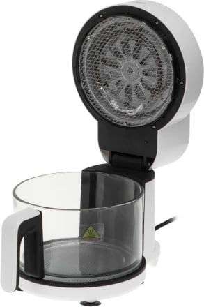 friteze ajri Adler AD 6316 3L halogjen 80–200°C 8 programe LED touch 1400W, e bardhë