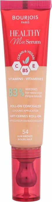 Korrektor për femra BOURJOIS Paris Healthy Mix Serum Clean & Vegan Roll-on 54 Sun Bronze, 13ml