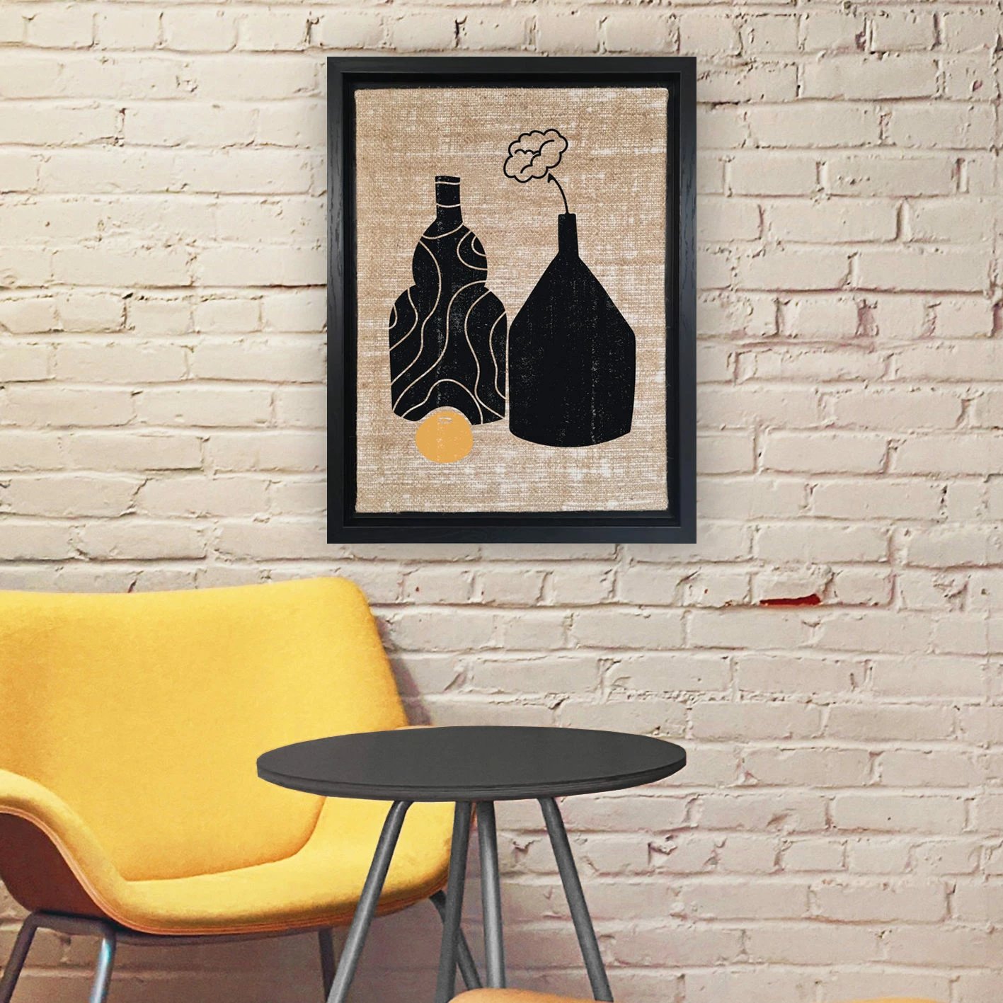 Pikturë dekorative në kanavacë, shumëngjyrëshe, Wallity, LSJ21862687305, 36x46 cm