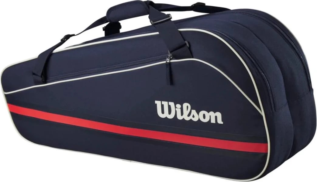 Çantë tenisi Wilson unisex, navy dhe e kuqe