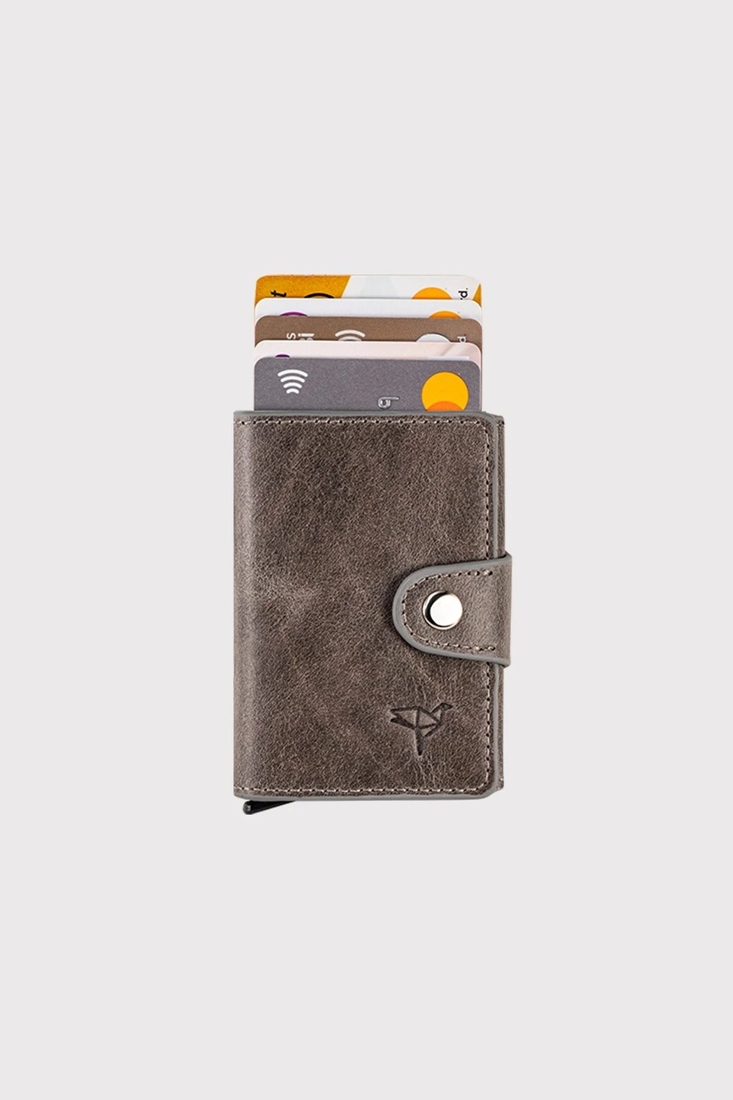 Portofol unisex Zoozie Bags, Bern, ngjyrë gri
