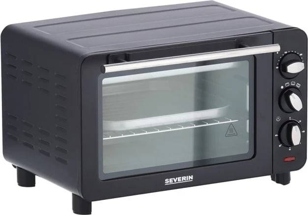 Mini furrë SEVERIN TO 2042, 14L, 1200W, e zezë