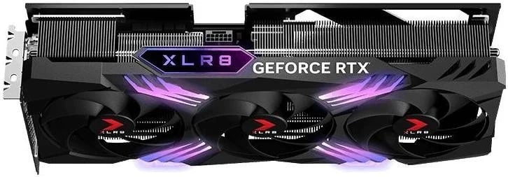 Kartelë grafike PNY GeForce RTX 4070 Ti SUPER XLR8 Gaming VERTO™ EPIC-X RGB™ Triple Fan OC 16GB GDDR6X DLSS 3, stardate gray