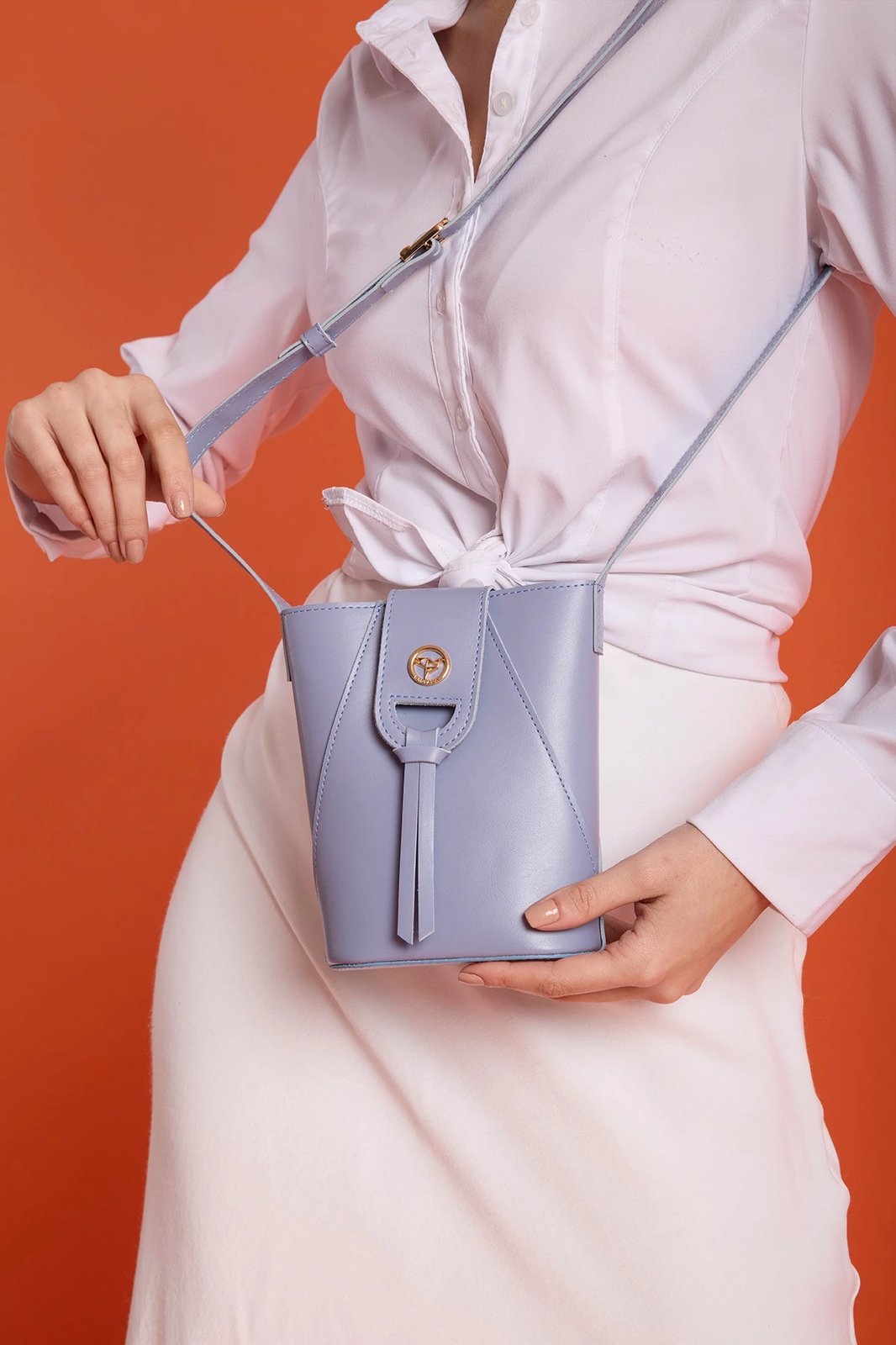 Çantë supi Zoozie Bags, Baku, ngjyrë baby blue