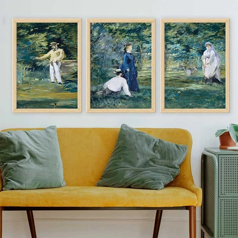 Pikturë dekorative me kornizë (3 copë), Wallity, 3NTC_UN14535778_5575