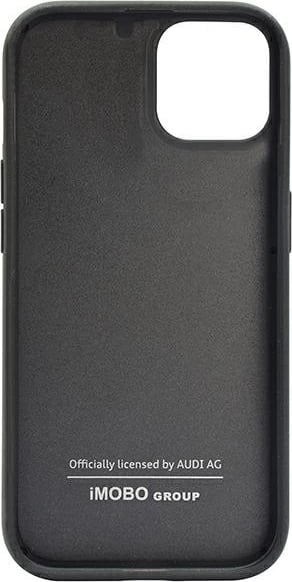 Mbështjellës Audi Carbon Fiber Stripe për iPhone 14 6.1", i zi