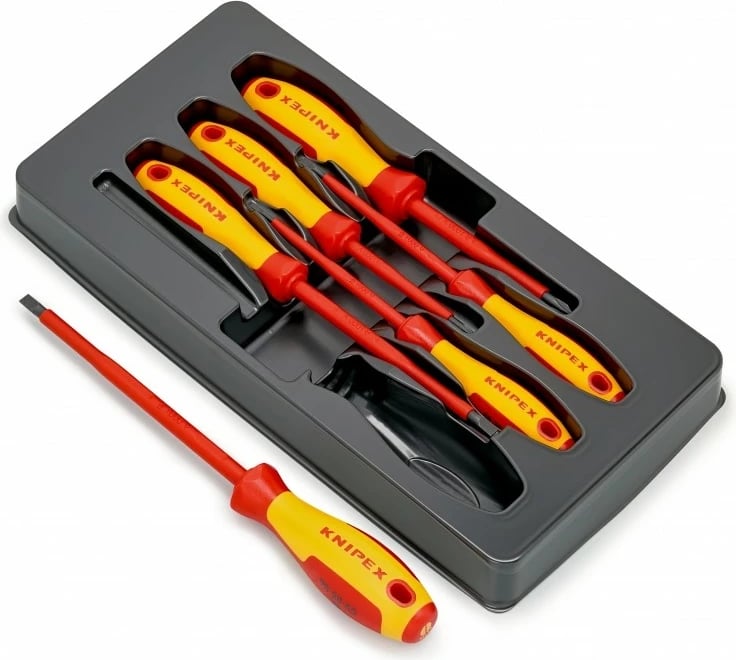 Set veglash Knipex 00 20 12 V01, 6 copë, plastikë, me mbështjellës blister