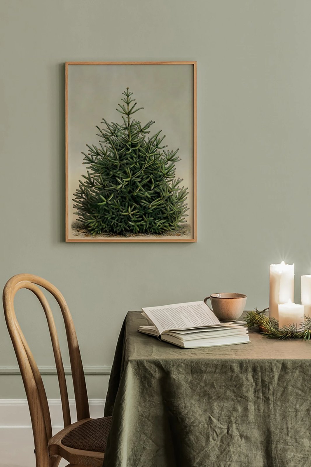 Pikturë dekorative me kornizë, Wallity, Tekhamcerceve73, shumëngjyrëshe, 33x48cm