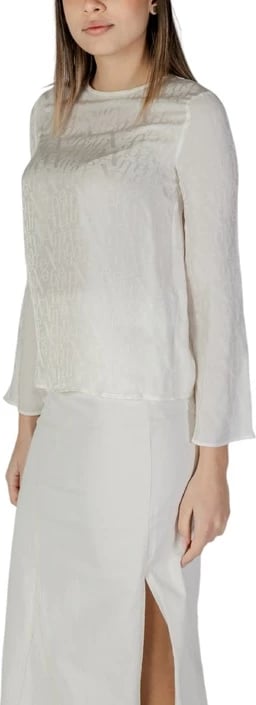 Bluzë Armani Exchange femra, beige