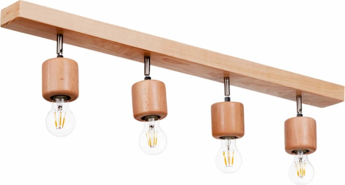 Llambë tavani prej druri, Opviq 9005-4, ngjyrë lisi