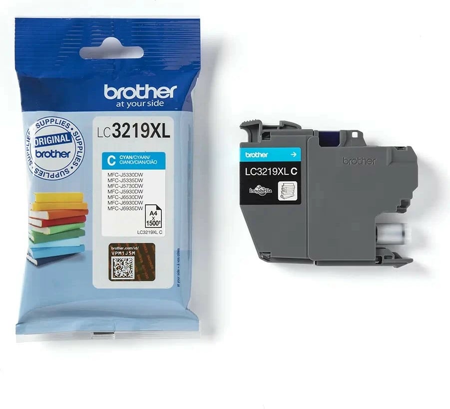 Toner Brother LC3219XLC cyan për MFC-J5330DW/J5335DW/J5730DW/J5930DW/J6530DW/J6930DW/J6935DW