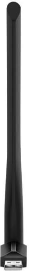 Adapter Wi‑Fi USB, TP-Link, Archer T2U Plus, AC600 me antenë 5dBi, i zi