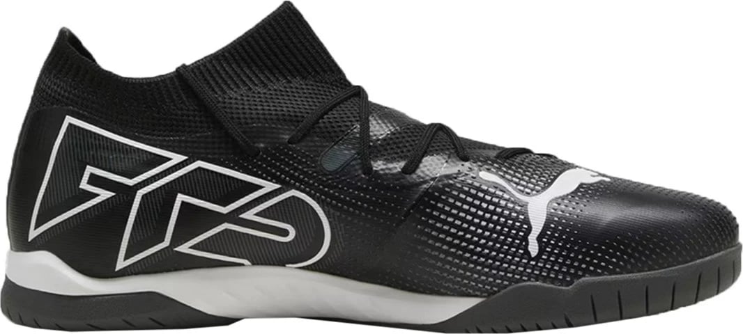 Këpucë futbolli Puma Future 7 Match IT 107721 02, ngjyrë e zezë