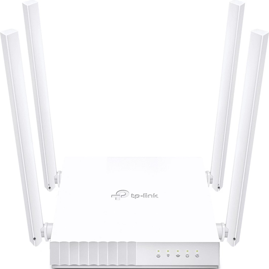 Router TP-Link Archer C24 me 4 antena i bardhë
